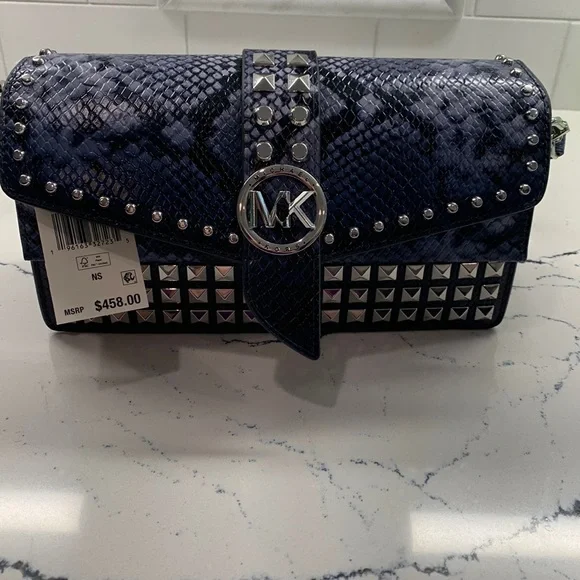 Michael Kors | Bags | Michael Kors Greenwich Medium Studded 